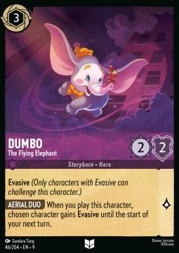 Dumbo - Der fliegende Elefant 9FAB-46 Uncommon Boosterfrisch Deutsch