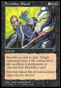 Verbotenes Ritual VIS- Rare Light Played Deutsch