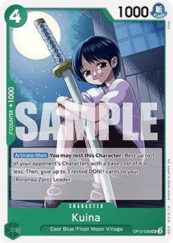 Kuina (OP12-026) OP12 Uncommon Boosterfrisch Englisch