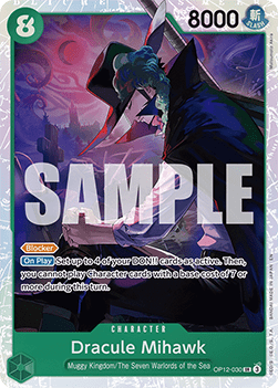 Dracule Mihawk (OP12-030) (V.1) OP12 Super Rare Boosterfrisch Englisch