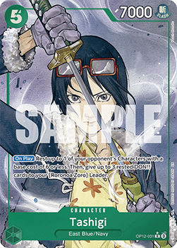 Tashigi (OP12-031) (V.2) OP12 Alternate Art Boosterfrisch Englisch