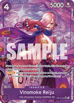 Vinsmoke Reiju (OP12-063) (V.2) OP12 Alternate Art Boosterfrisch Englisch
