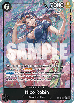 Nico Robin (OP12-087) (V.2) OP12 Alternate Art Boosterfrisch Englisch