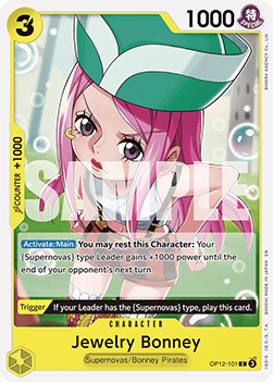 Jewelry Bonney (OP12-101) OP12 Common Boosterfrisch Englisch