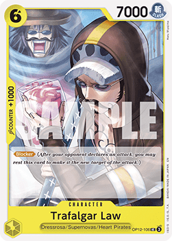 Trafalgar Law (OP12-106) OP12 Uncommon Boosterfrisch Englisch