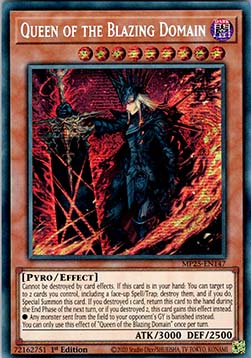 Königin des Flammenreichs MP25-DE147 Secret Rare Near Mint Deutsch 1. Auflage