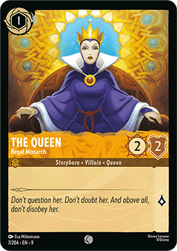 Die Königin - Majestätische Herrscherin 9FAB-7 Common Boosterfrisch Deutsch Foil