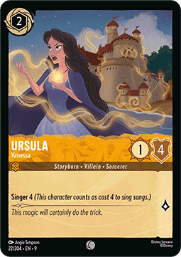 Ursula - Vanessa 9FAB-22 Common Boosterfrisch Deutsch Foil