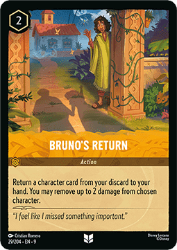 Brunos Rückkehr 9FAB-29 Uncommon Boosterfrisch Deutsch Foil