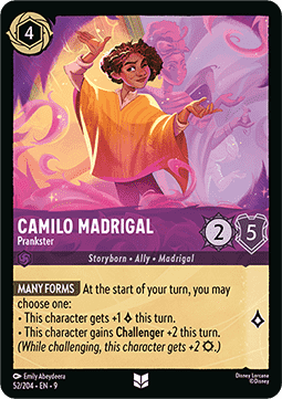 Camilo Madrigal - Scherzkeks 9FAB-52 Uncommon Boosterfrisch Deutsch