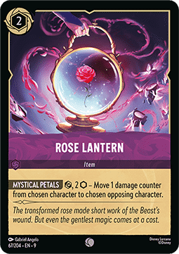 Rosen-Laterne 9FAB-67 Common Boosterfrisch Deutsch