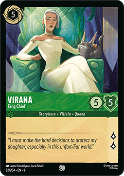 Virana - Oberhaupt von Zahn 9FAB-82 Common Boosterfrisch Deutsch Foil