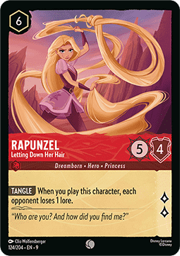 Rapunzel - Lässt ihr Haar herunter 9FAB-124 Common Boosterfrisch Deutsch
