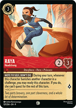 Raya - Eigensinnig 9FAB-127 Common Boosterfrisch Deutsch