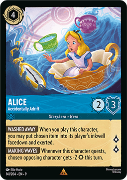 Alice - Versehentlich verirrt (V.1) 9FAB-141 Rare Boosterfrisch Deutsch