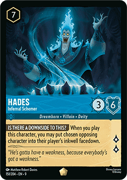Hades - Höllischer Intrigant (V.1) 9FAB-151 Legendary Near Mint Deutsch Foil