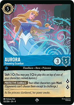 Aurora - Wächterin der Träume 9FAB-153 Super Rare Near Mint Deutsch