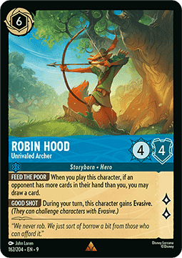 Robin Hood - Unübertroffener Bogenschütze 9FAB-162 Rare Boosterfrisch Deutsch Foil