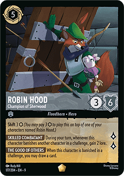 Robin Hood - Champion von Sherwood 9FAB-177 Legendary Boosterfrisch Deutsch