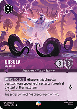 Ursula - Seehexe (V.2) 9FAB-208 Epic Boosterfrisch Deutsch Foil