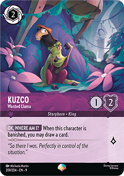 Kusco - Gesuchtes Lama (V.2) 9FAB-209 Epic Boosterfrisch Deutsch Foil