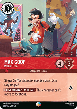 Max Goof - Rockiger Teenie (V.2) 9FAB-214 Epic Boosterfrisch Deutsch Foil