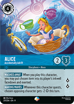 Alice - Versehentlich verirrt (V.2) 9FAB-217 Epic Boosterfrisch Deutsch Foil
