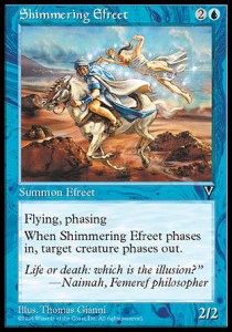 Shimmering Efreet VIS- Uncommon Excellent Englisch