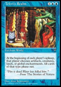 Teferi's Realm VIS- Rare Light Played Englisch
