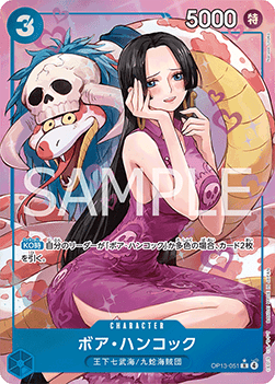 Boa Hancock (OP13-051) (V.2) OP13-JP Alternate Art Near Mint Japanisch