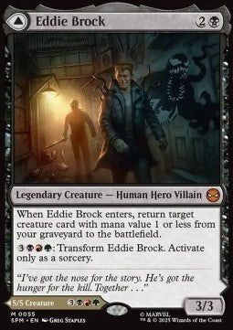 Eddie Brock // Venom, Lethal Protector SPM-55 Mythic Near Mint Englisch