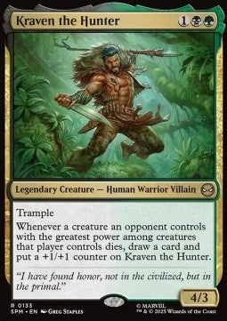 Kraven the Hunter SPM-133 Rare Near Mint Englisch