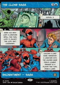 The Clone Saga XSPM-219 Rare Near Mint Englisch