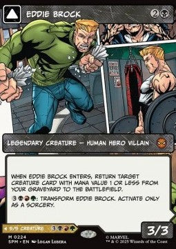 Eddie Brock // Venom, Lethal Protector (V.1) XSPM-224 Mythic Near Mint Englisch