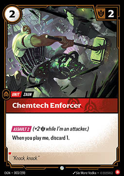 Chemtech Enforcer OGN-003 Common Boosterfrisch Englisch