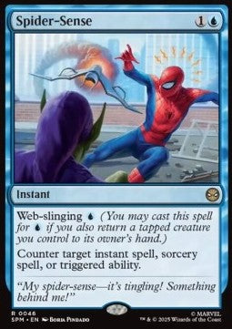 Spider-Sense SPM-46 Rare Near Mint Englisch