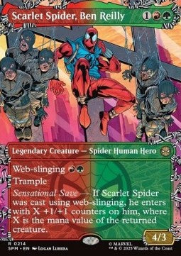 Scarlet Spider, Ben Reilly XSPM-214 Rare Near Mint Englisch