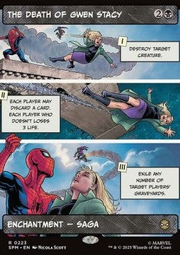 The Death of Gwen Stacy XSPM-223 Rare Near Mint Englisch