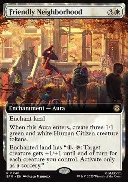 Friendly Neighborhood XSPM-246 Rare Near Mint Englisch Foil