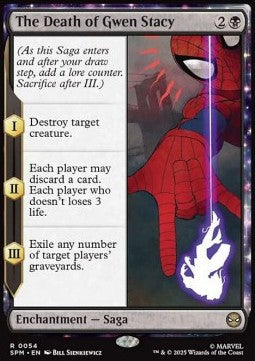 The Death of Gwen Stacy SPM-54 Rare Excellent Englisch