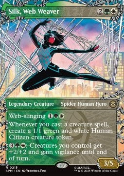 Silk, Web Weaver XSPM-215 Rare Near Mint Englisch