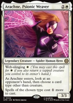 Arachne, Psionic Weaver SPM-2 Rare Excellent Englisch
