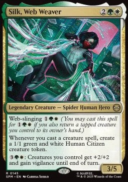 Silk, Web Weaver SPM-145 Rare Near Mint Englisch