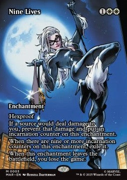 Nine Lives MAR-3 Mythic Near Mint Englisch