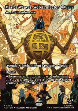 Arasta of the Endless Web MAR-32 Mythic Near Mint Englisch