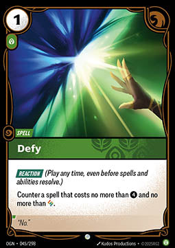 Defy OGN-045 Common Boosterfrisch Englisch