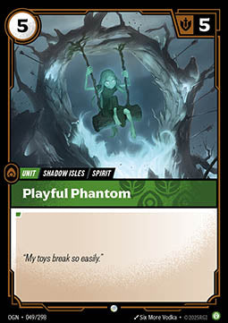 Playful Phantom OGN-049 Common Boosterfrisch Englisch