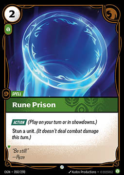 Rune Prison OGN-050 Common Near Mint Englisch
