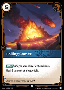 Falling Comet OGN-085 Common Near Mint Englisch