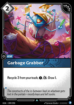 Garbage Grabber OGN-099 Uncommon Boosterfrisch Englisch